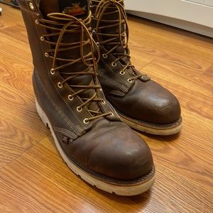 Thorogood steel toed boots
